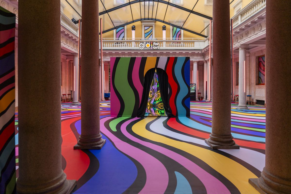 glo for art apre la Milano Design Week con l’installazione Hyper Portal glo for art apre la Milano Design Week con l’installazione Hyper Portal