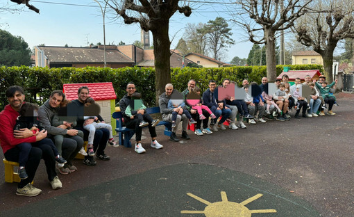 La Festa del Papà alla scuola materna di Luvinate La Festa del Papà alla scuola materna di Luvinate