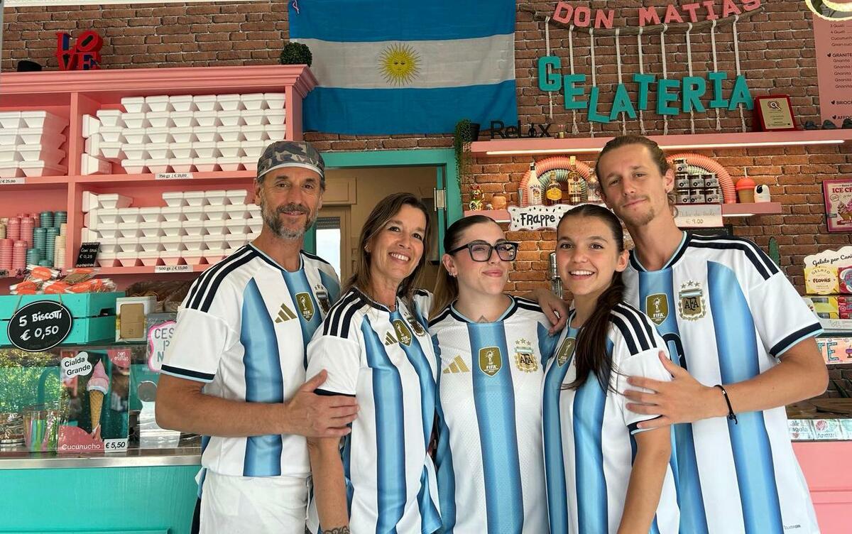 Varese, provincia di Buenos Aires: ecco il gelato della “Scaloneta”