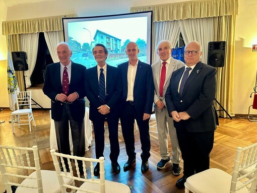 Renzo Dionigi, Mauro Moreno, Attilio Fontana, Giani Spartá e Vincenzo Salvatore Renzo Dionigi, Mauro Moreno, Attilio Fontana, Giani Spartá e Vincenzo Salvatore