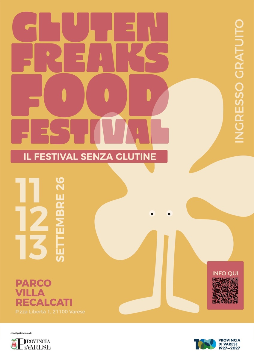 Al via a Varese il Gluten Freaks Food Festival,  tre giorni dedicati al mondo senza glutine