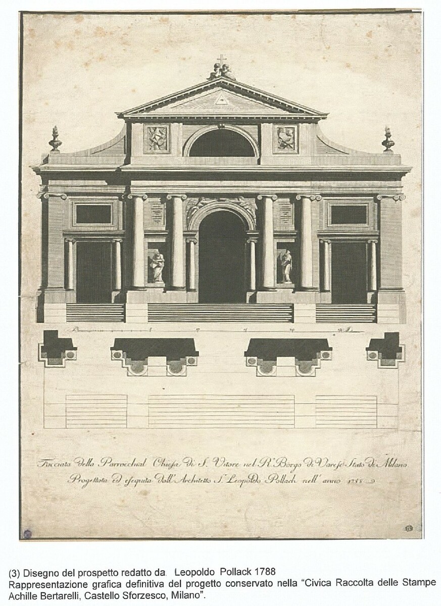 Inizia il restauro della facciata della Basilica di San Vittore