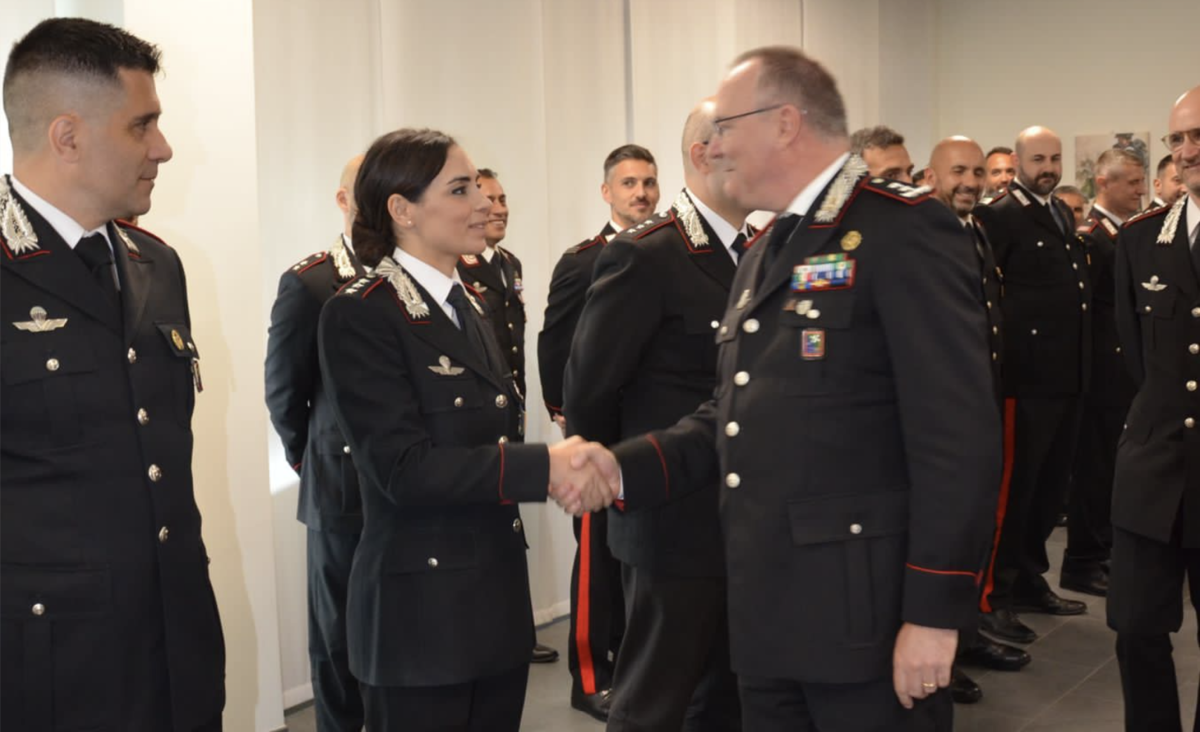Carabinieri, il generale di Divisione Andrea Taurelli Salimbeni in