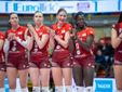 Orgoglio Uyba contro Scandicci (foto Gabriele Alemani, Lega Volley Femminile)