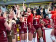Orgoglio Uyba contro Scandicci (foto Gabriele Alemani, Lega Volley Femminile)