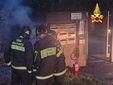 I vigili del fuoco in azione nel Varesotto I vigili del fuoco in azione nel Varesotto