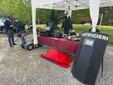 Alcuni momenti della celebrazione a Ville Ponti per il 174esimo anniversario della festa della Polizia di Stato