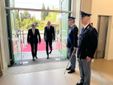Alcuni momenti della celebrazione a Ville Ponti per il 174esimo anniversario della festa della Polizia di Stato