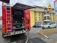 I vigili del fuoco a Cassano Magnago