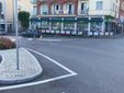 Il luogo dell'incidente di stamattina all'imbarcadero di Laveno