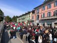 Le immagini della manifestazione di Varese per Gaza