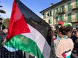 Le immagini della manifestazione di Varese per Gaza