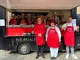 Il food truck di PizzAut in piazza Monte Grappa a Varese
