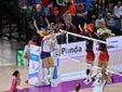 Scandicci-Uyba 3-1: alcune fasi del match (foto Lega Volley Femminile)