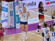 Scandicci-Uyba 3-1: alcune fasi del match (foto Lega Volley Femminile)