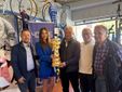 da sinistra: Lorenzo Franzetti, Stefania Bardelli, Beppe Saronno, Silvano Contini, Fausto Franzetti