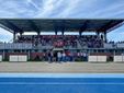La tribuna di Soncino a un'ora dal via della finale (Foto Alessandro Umbertto La tribuna di Soncino a un'ora dal via della finale (Foto Alessandro Umbertto