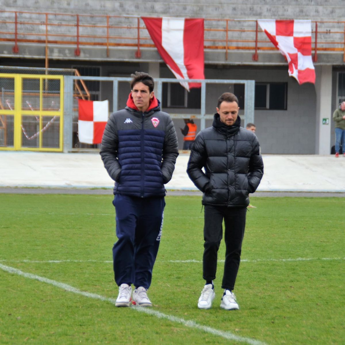 Mapelli-Disabato, due capitani oggi fuori (foto Ezio Macchi)