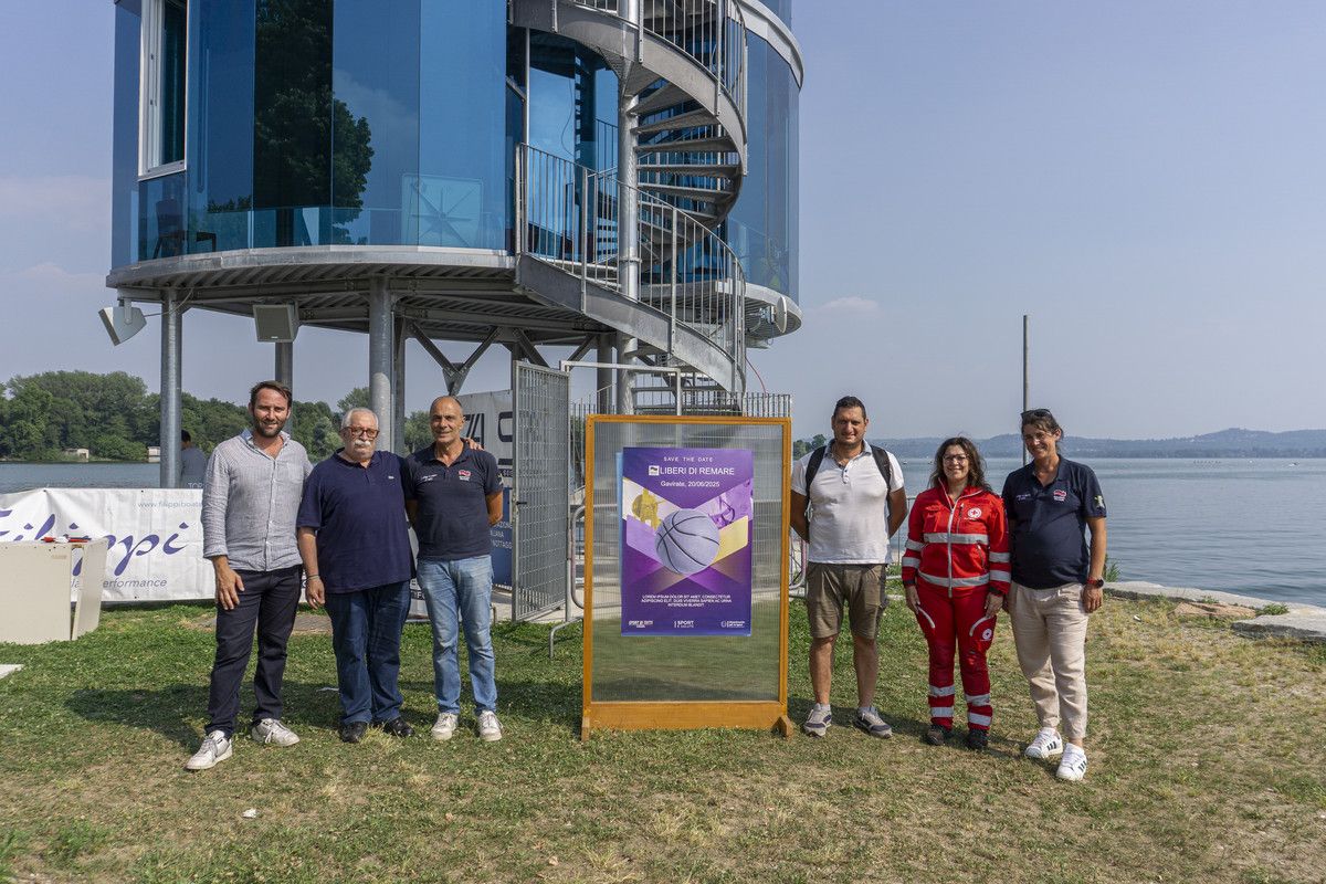 La presentazione del progetto "Liberi di Remare" della Canottieri Gavirate La presentazione del progetto "Liberi di Remare" della Canottieri Gavirate