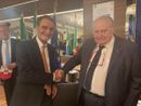 Attilio Fontana con Walter Picco Bellazzi