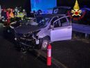 Le immagini dell'incidente sull'Autostrada dei Laghi all'uscita di Gallarate Le immagini dell'incidente sull'Autostrada dei Laghi all'uscita di Gallarate