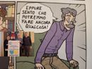 Antonio Tosi nel fumetto che racconta la nascita di Aubam e, nel riquadro, con l'assessore Paola Reguzzoni e il vicepresidente dell'associazione Massimo Ripamonti Antonio Tosi nel fumetto che racconta la nascita di Aubam e, nel riquadro, con l'assessore Paola Reguzzoni e il vicepresidente dell'associazione Massimo Ripamonti