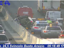 L'incidente visto dalle telecamere di Autostrade per l'Italia L'incidente visto dalle telecamere di Autostrade per l'Italia