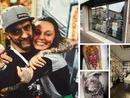 Francesco Verri e Irene Giaccaglini nel loro Biumo Tattoo Club