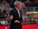 Coach Kastritis, alla sua prima panchina alla Itelyum Arena (foto Fabio Averna)