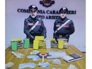 Trovato con trenta panetti di cocaina: arrestato dai carabinieri Trovato con trenta panetti di cocaina: arrestato dai carabinieri