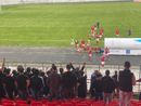 La squadra alla fine prova ad andare sotto la curva che non risponde agli applausi, anzi...