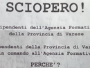 Agenzia Formativa, i sindacati: «Non ci sono più le condizioni per far lavorare seriamente il personale»