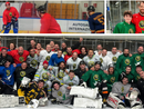 Larkin in pista con i Crazy ieri sera all'Acinque Ice Arena Larkin in pista con i Crazy ieri sera all'Acinque Ice Arena