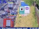 L'incidente visto dalle telecamere di Autostrade per l'Italia L'incidente visto dalle telecamere di Autostrade per l'Italia
