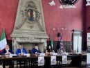La presentazione in Comune della gara motociclistica benefica di domenica