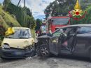 Scontro tra auto lungo la Provinciale 69 a Laveno: tre persone ferite Scontro tra auto lungo la Provinciale 69 a Laveno: tre persone ferite