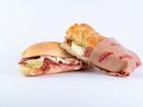 Due dei protagonisti del menu di Evoluzione Panino Due dei protagonisti del menu di Evoluzione Panino