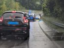 Il luogo dell'incidente sulla Sp1 dove il ciclista ha perso la vita