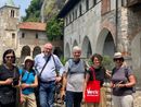I giornalisti tedeschi all'Eremo di Santa Caterina del Sasso a Leggiuno I giornalisti tedeschi all'Eremo di Santa Caterina del Sasso a Leggiuno