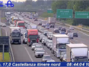 Le code di questa mattina viste dalle telecamere di Autostrade per l'Italia Le code di questa mattina viste dalle telecamere di Autostrade per l'Italia