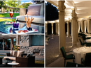 A cena sotto il porticato (destra), a pranzo o all'aperitivo: al Palace Grand Hotel di Varese un'oasi di buon gusto, quiete e bellezza A cena sotto il porticato (destra), a pranzo o all'aperitivo: al Palace Grand Hotel di Varese un'oasi di buon gusto, quiete e bellezza