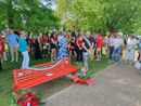 La panchina rossa a Corgeno dedicata a Teresa Stabile (foto dalla pagina Facebook del sindaco Parrino) La panchina rossa a Corgeno dedicata a Teresa Stabile (foto dalla pagina Facebook del sindaco Parrino)