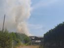 VIDEO. Incendio nell'area di Neutalia a Busto VIDEO. Incendio nell'area di Neutalia a Busto