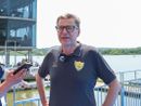 Giancarlo Giorgetti a bordo lago per seguire la tappa varesina della Coppa del Mondo di canottaggio (Foto Emanuele Scordo - F.G.) Giancarlo Giorgetti a bordo lago per seguire la tappa varesina della Coppa del Mondo di canottaggio (Foto Emanuele Scordo - F.G.)