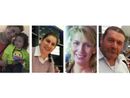 Le cinque vittime del tragico incidente (foto tratta da Vconews.it) Le cinque vittime del tragico incidente (foto tratta da Vconews.it)