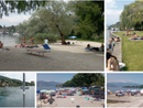 Dall'alto in senso orario, Guree beach a Monvalle, i salici di Ispra, Cerro, Reno di Leggiuno e il "Golfo dei Poeti" di Ranco Dall'alto in senso orario, Guree beach a Monvalle, i salici di Ispra, Cerro, Reno di Leggiuno e il "Golfo dei Poeti" di Ranco