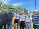 La visita di sindaco e assessori al centro del tennis di Varese guidato da Francesca Schiavone dove si allena anche la giovane promessa francese Lilli Tagger La visita di sindaco e assessori al centro del tennis di Varese guidato da Francesca Schiavone dove si allena anche la giovane promessa francese Lilli Tagger