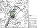 Mappa dell'intervento programmato per la realizzazione della rotatoria di Besozzo sulla superstrada Mappa dell'intervento programmato per la realizzazione della rotatoria di Besozzo sulla superstrada