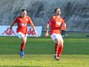 Bonaccorsi-gol (a destra) contro la Novaromentin (foto Ezio Macchi) Bonaccorsi-gol (a destra) contro la Novaromentin (foto Ezio Macchi)