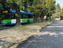 Nuovo asfalto nelle vie del quartiere di Bregazzana